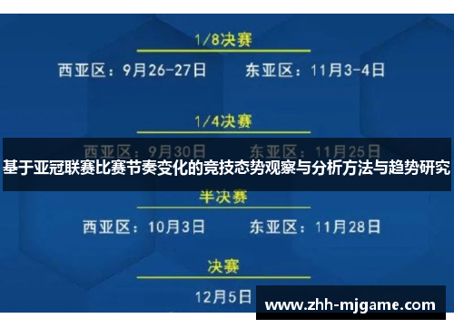 基于亚冠联赛比赛节奏变化的竞技态势观察与分析方法与趋势研究 基于亚冠联赛比赛节奏变化的竞技态势观察与分析方法与趋势研究